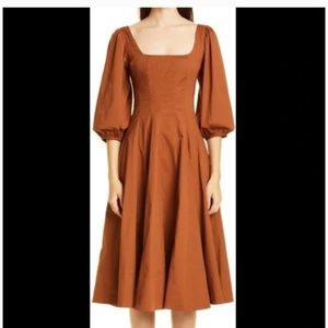 STAUD SWELLS DRESS